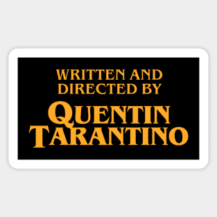 Quentin Tarantino Sticker